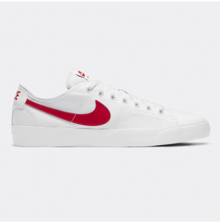 Zapatillas Nike: Blazer Court (White Univ Red White Blk) Nike - 1