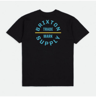 Camiseta Brixton: Oath V SS STT (Black Light Blue) Brixton - 1
