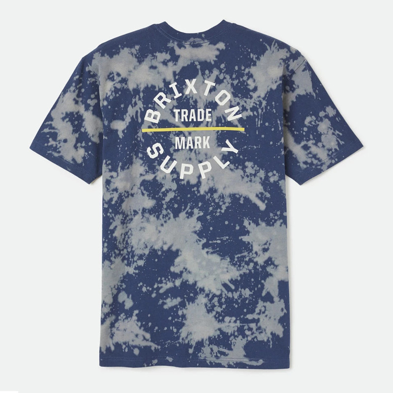 Camiseta Brixton: Oath V SS STT (Joe Blue Sun Wash)