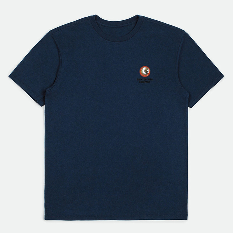 Camiseta Brixton: Rival Line SS Tlrt (Joe Blue)