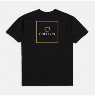 Camiseta Brixton: Alpha Square SS STT (Black Lemon Curry) Brixton - 1