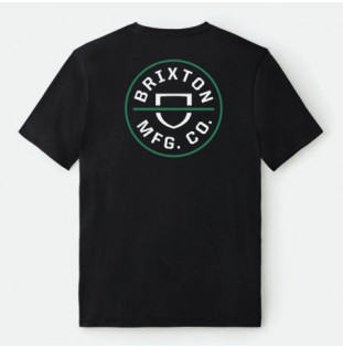 Camiseta Brixton: Crest X SS STT (Black) Brixton - 1