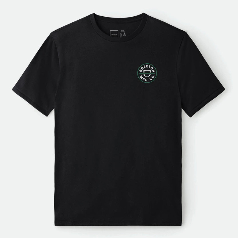 Camiseta Brixton: Crest X SS STT (Black)