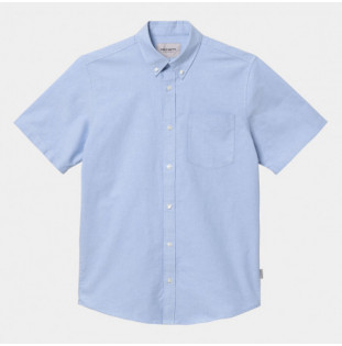 Camisa Carhartt: SS Button Down Pocket Shirt (Bleach)