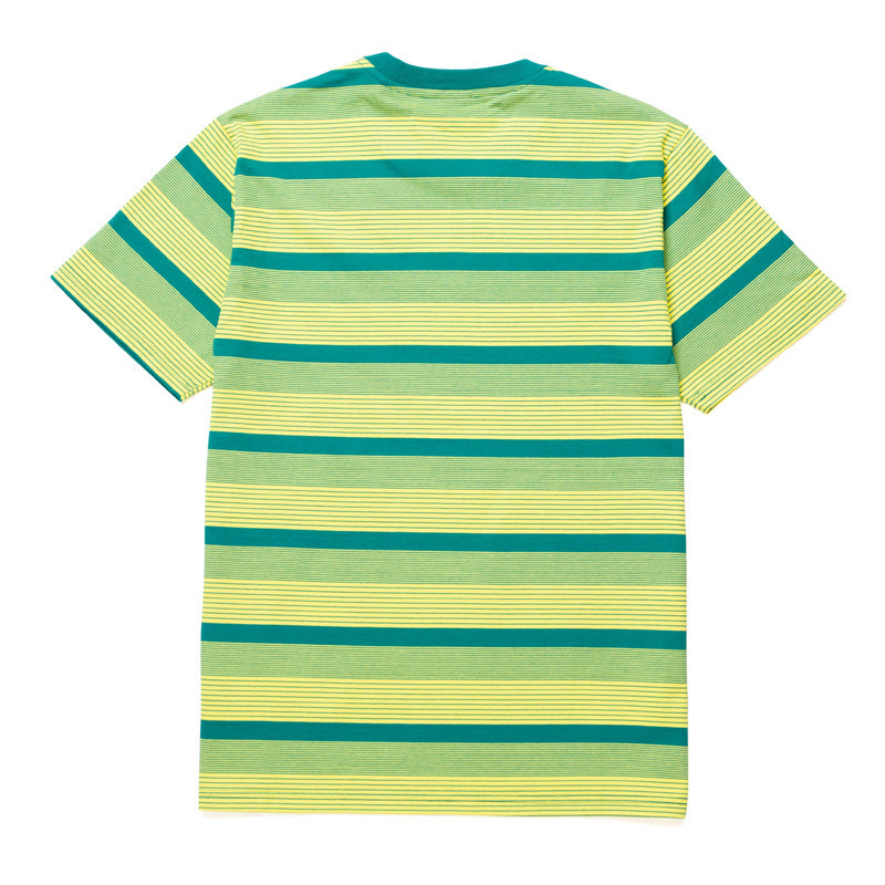 Camiseta HUF: Berkley Stripe SS Knit Top (Mint)