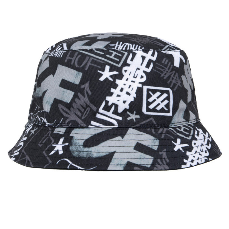 Gorro HUF: Haze Bucket Hat (Black)