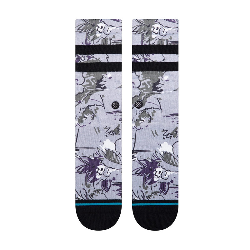 Calcetines Stance: Florence Floral (Grey Heather)