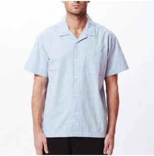 Camisa Obey: Dusted Paisley Woven (Good Grey) Obey - 1
