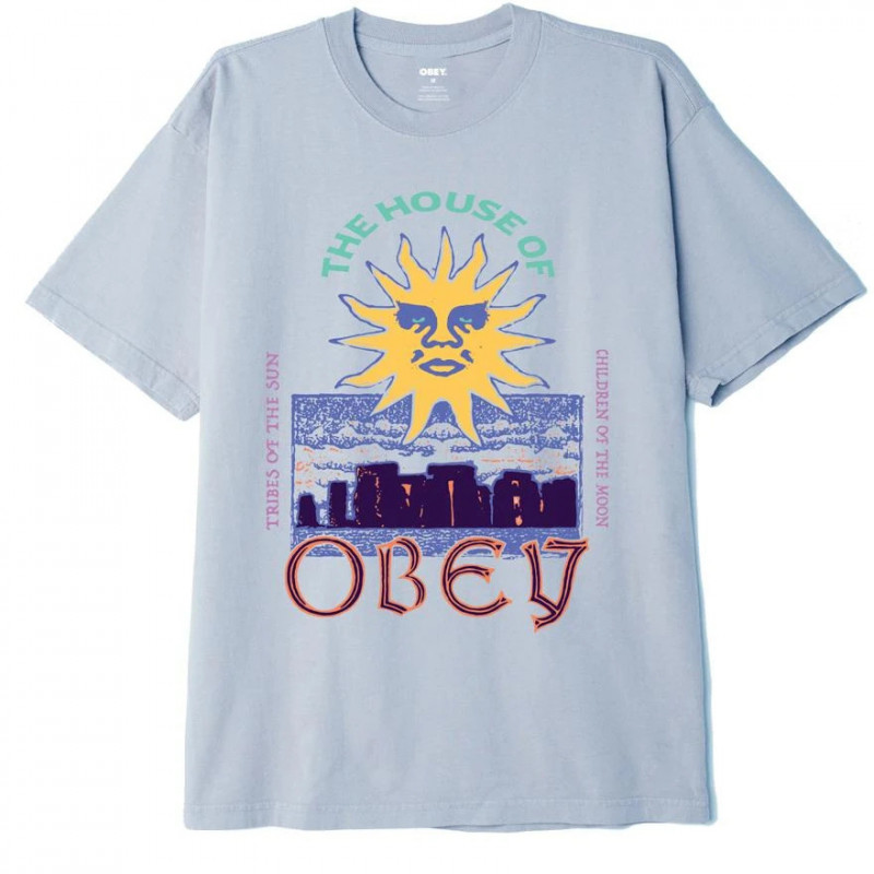 Camiseta Obey: The House Of Obey (Good Grey)