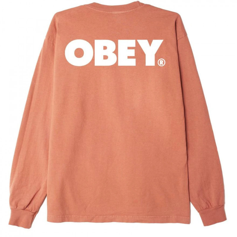 Camiseta Obey: Obey Bold LS (Pheasant)