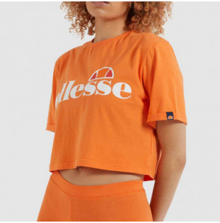 Camiseta Ellesse: Alberta Cropped Tee (Orange) Ellesse - 1