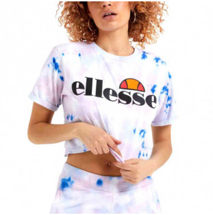 Camiseta Ellesse: Alberta Tie Dye Cropped Tee (Bluetiedye) Ellesse - 1
