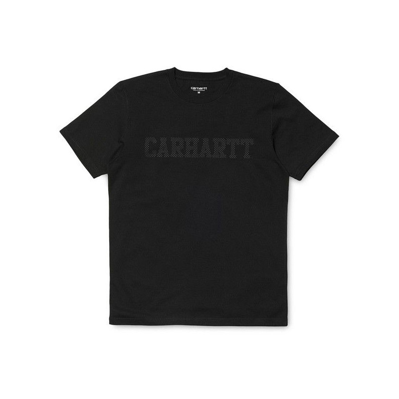 Camiseta Carhartt WIP: SS College Stars TShirt (Black Black)