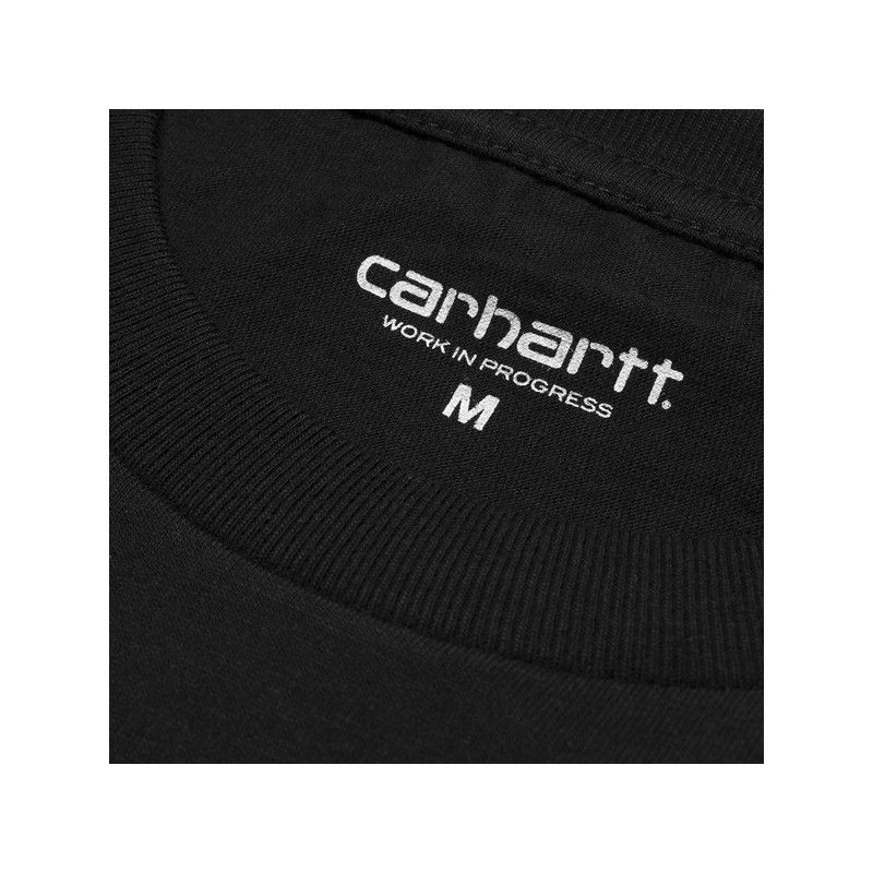 Camiseta Carhartt WIP: SS College Stars TShirt (Black Black)