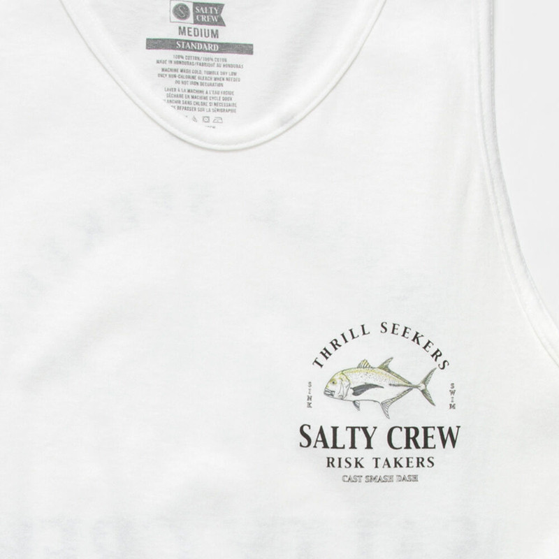 Camiseta Salty Crew: Gt Tank (White)