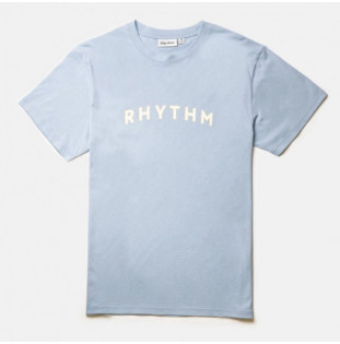 Camiseta Rhythm: Stanton T-Shirt (Mineral blue) Rhythm - 1