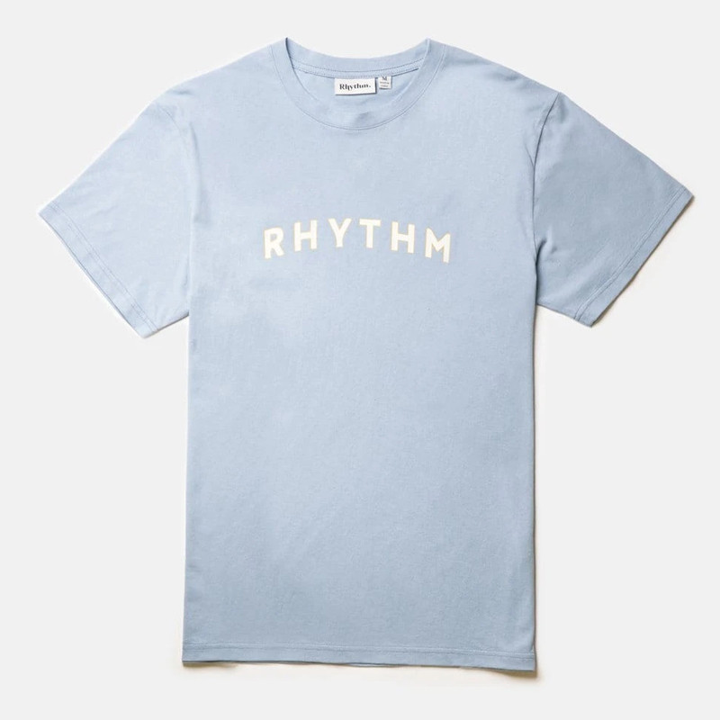 Camiseta Rhythm: Stanton T-Shirt (Mineral blue)