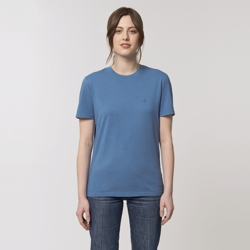 Camiseta Atlas: Vintage Bi Tee (G Dyed Cadet Blue)