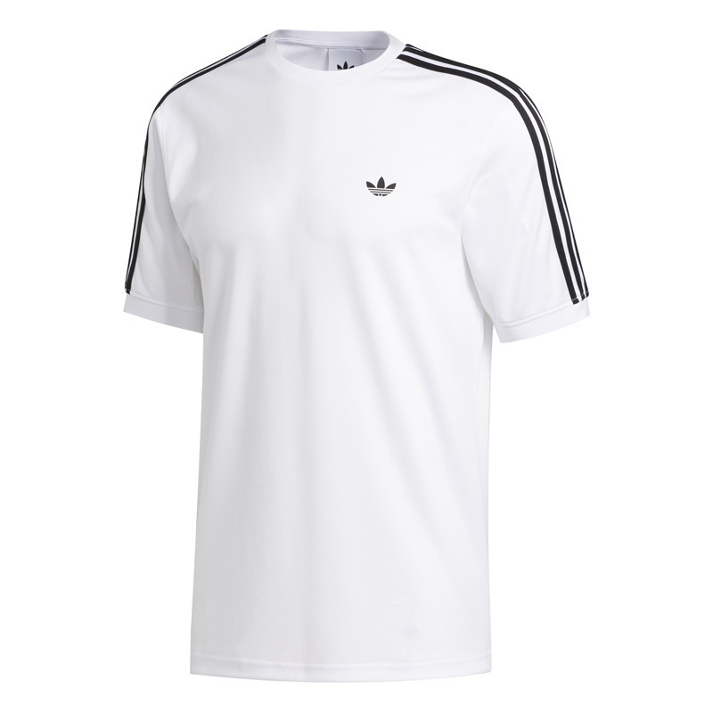 Deformación Hong Kong Disipar Camiseta outlet Adidas Aero Club Jrsy White Black | Atlas Stoked
