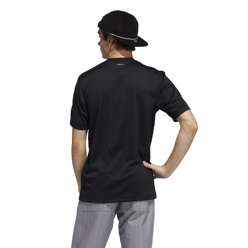 Camiseta Adidas: Aero Club Jrsy (Black White)