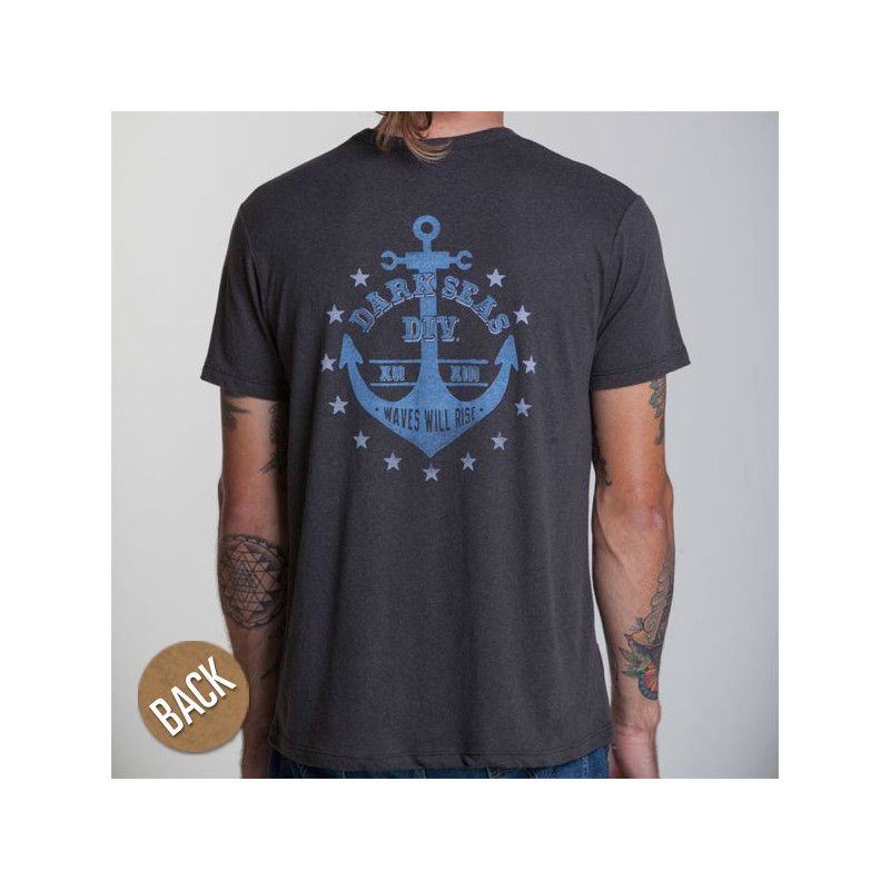Camiseta Dark Seas: FORTITUDE (HEATHER ONYX)
