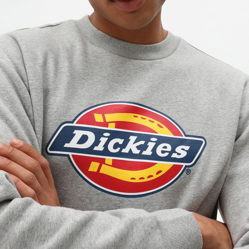 Sudadera Dickies: Icon Logo Sweatshirt (Grey Melange)