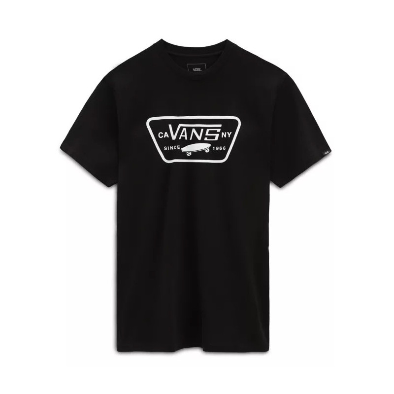 Camiseta Vans: Full Patch (Black White)