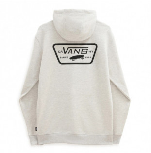 Sudadera Vans: Full Patched Po II (Oatmeal Heather)