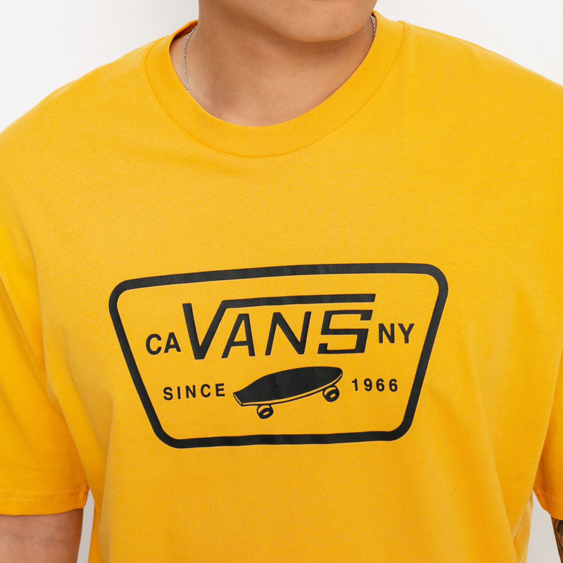 Camiseta Vans: Full Patch (Golden Glow Black)