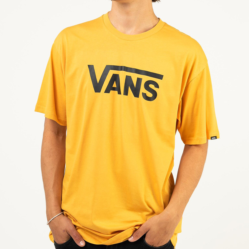Ciencias Sociales sitio Fundir Camiseta outlet Vans Vans Classic Golden Glow Black | Atlas Stoked