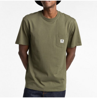 Camiseta Element: Basic Pocket Label S (Army) Element - 1