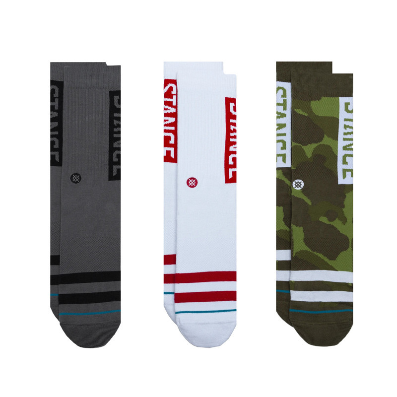 Calcetines Stance: The OG 3 Pack (Camo)