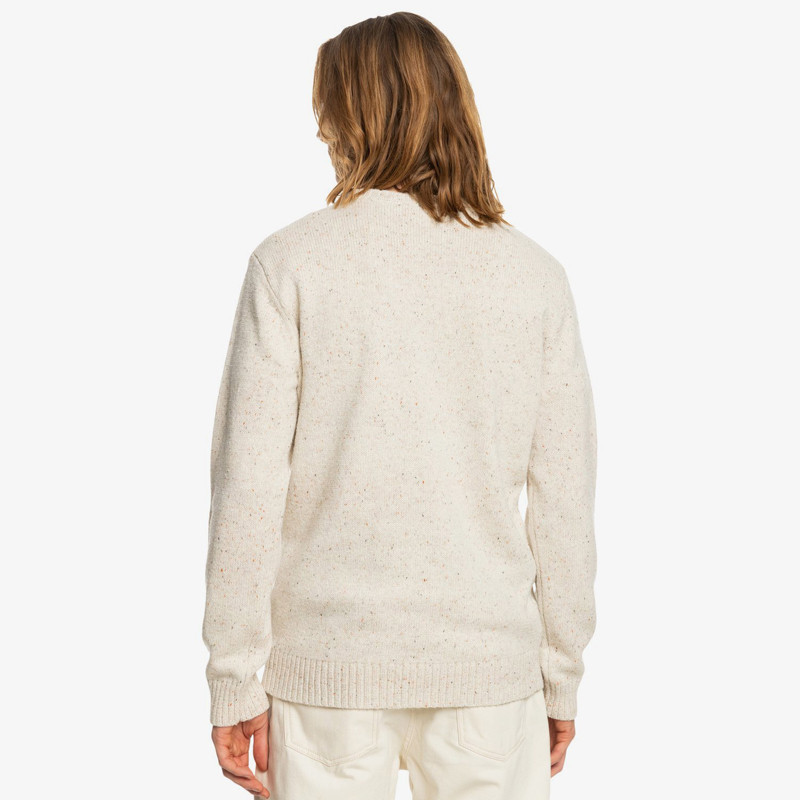Jersey Quiksilver: Neppy Sweater (Antique White)