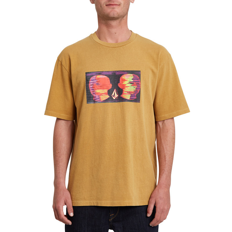 Camiseta Volcom: Animoscillator Fa SS (Mustard Gold)
