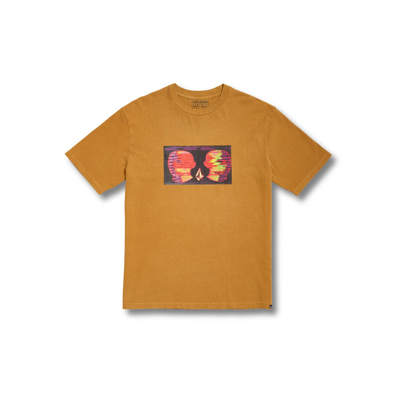 Camiseta Volcom: Animoscillator Fa SS (Mustard Gold)