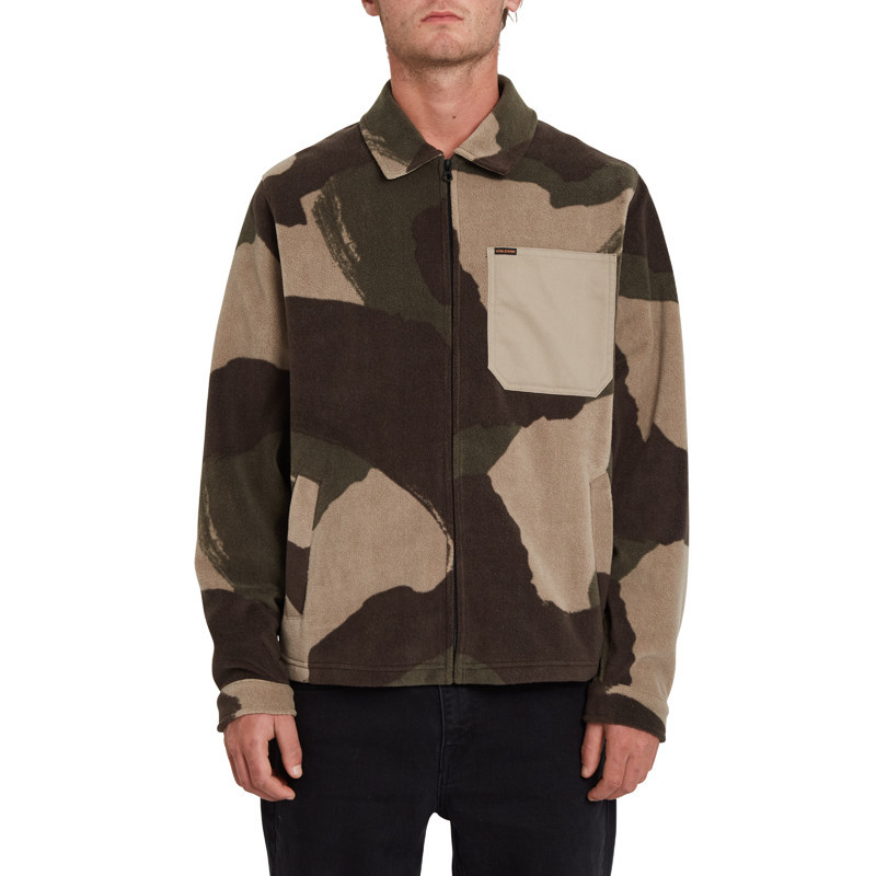 Camisa Volcom: Imson Fleece Jacket (Camouflage)