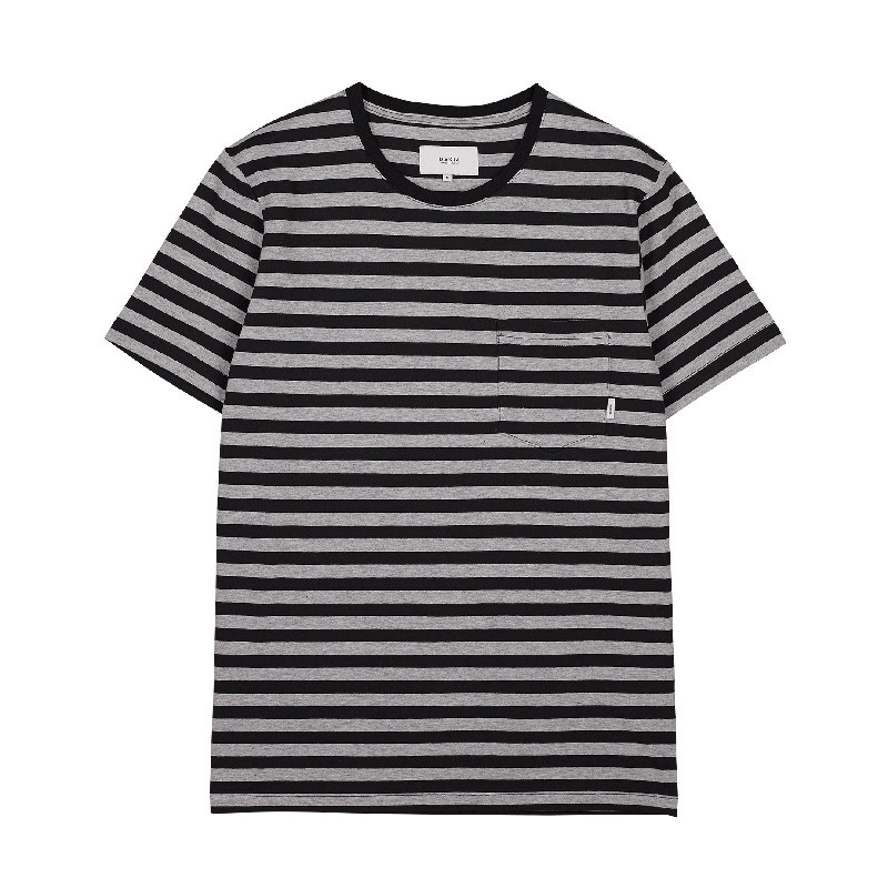 Camiseta Makia: Verkstad T Shirt (Grey-Black)