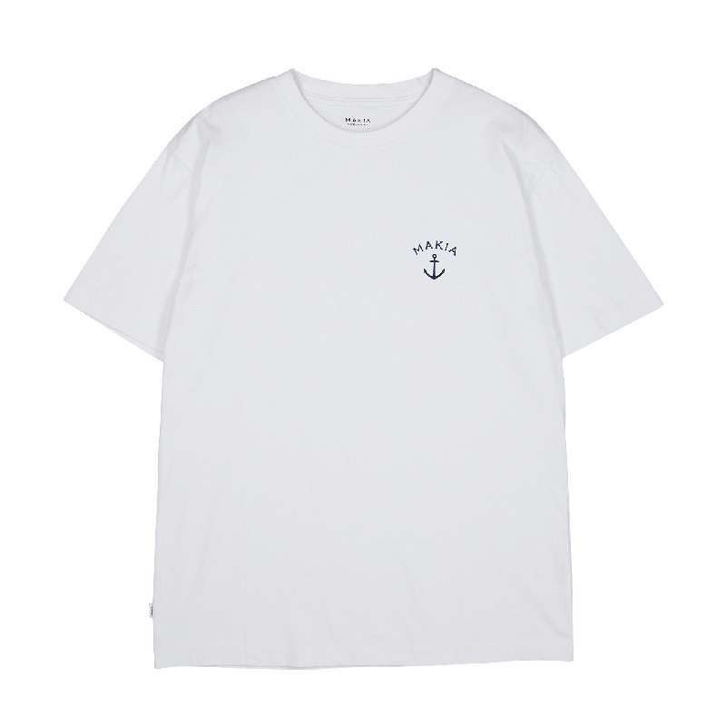Camiseta Makia: Folke T Shirt (White)