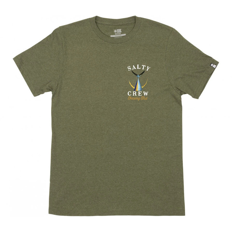 Camiseta Salty Crew: Tailed SS Tee (Forest Heather)