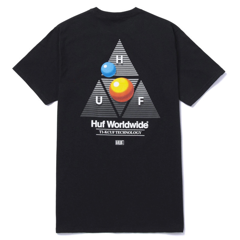 Camiseta HUF: Video Format TT SS Tee (Black)