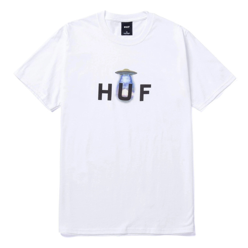 Camiseta HUF: Abducted SS Tee (White)