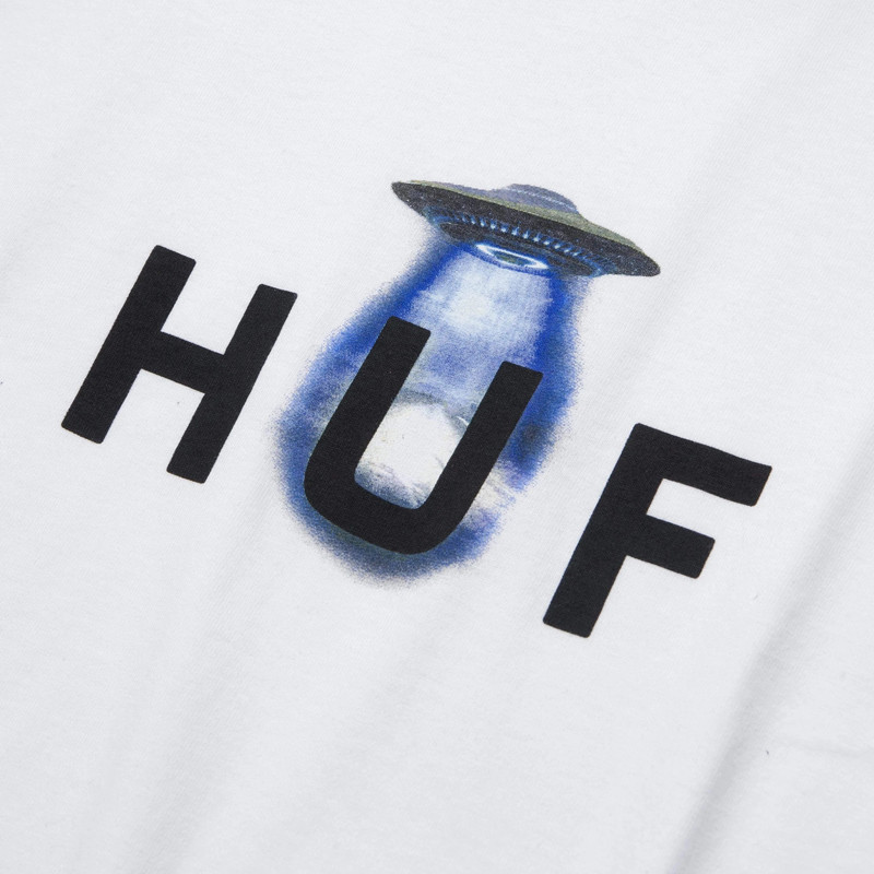 Camiseta HUF: Abducted SS Tee (White)