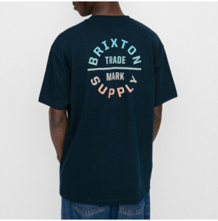 Camiseta Brixton: Oath V SS Stt (Midnight Navy Gradient) Brixton - 1