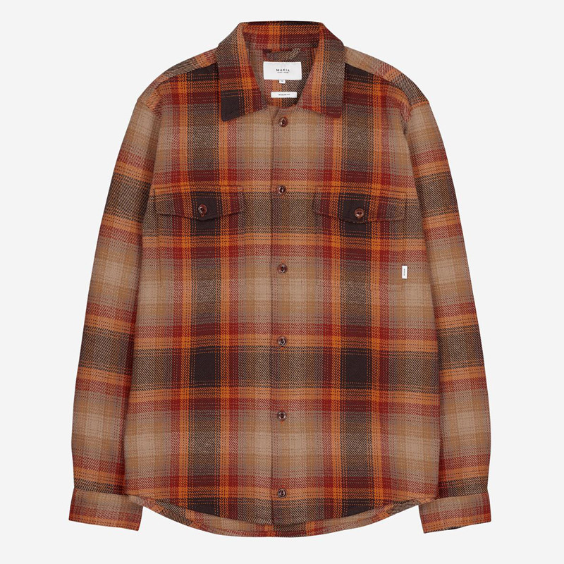 Camisa Makia: Country Overshirt (Copper)