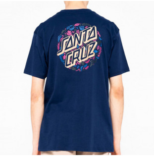 Camiseta Santa Cruz: Tee Foliage Dot (Dark Navy) Santa Cruz - 1
