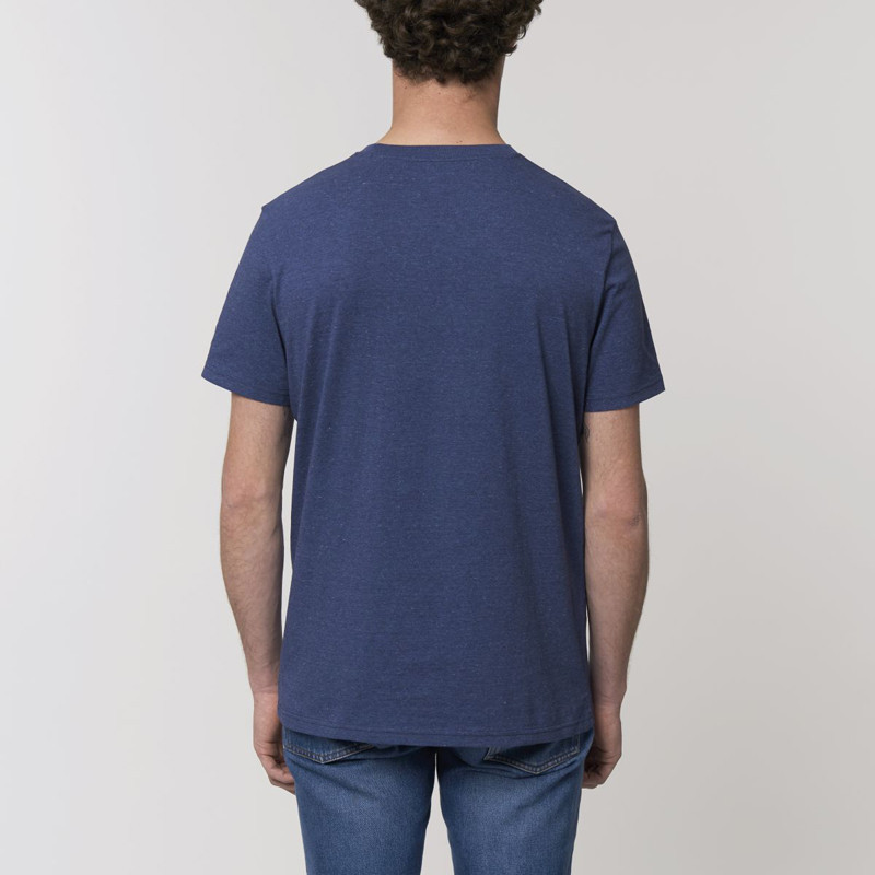 Camiseta Atlas: Okendo Tee (Heather Snow Mid Blue)