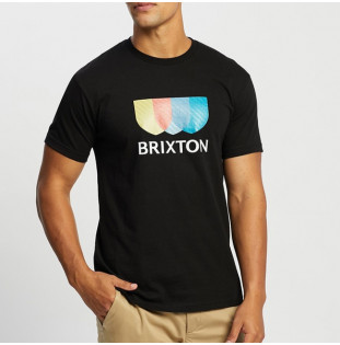 Camiseta Brixton: Alton Stripe SS STT (Black) Brixton - 1