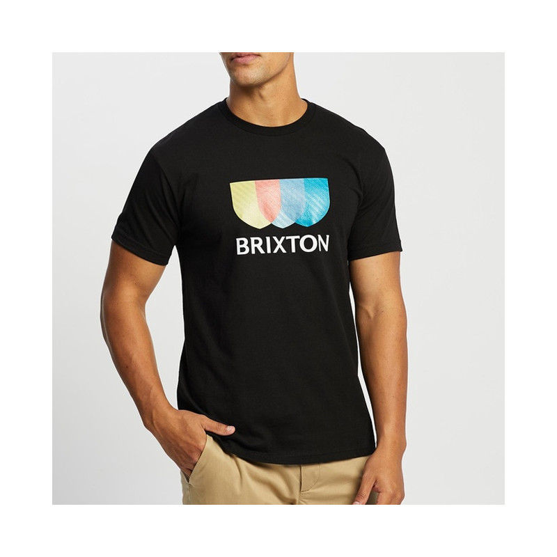 Camiseta Brixton: Alton Stripe SS STT (Black)