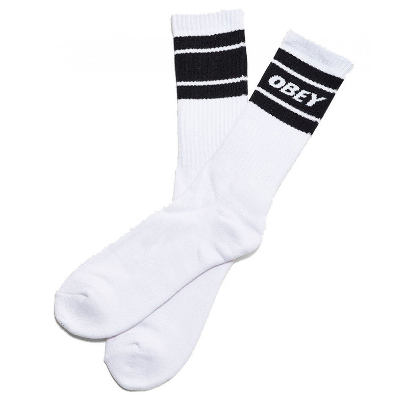 Calcetines Obey: Cooper II Socks (White Black)