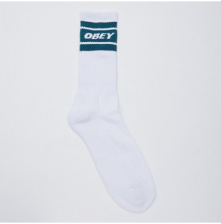 Calcetines Obey: Cooper II Socks (White Deep Ocean) Obey - 1